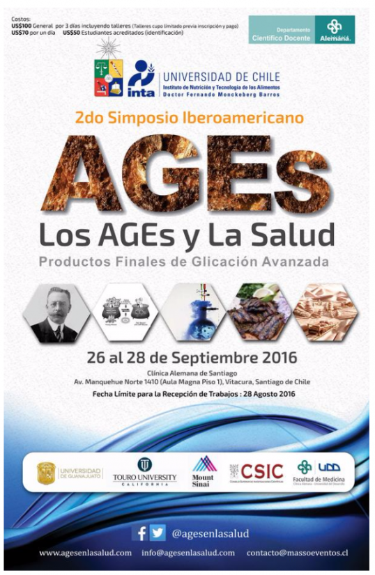 Segundo congreso Ages y salud (Chile, 2016)